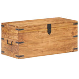 289641 Chest 90x40x40 cm Solid Acacia Wood