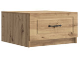 Coffee Table Artisan Oak 49 x 50 x 37 cm Engineered Wood 895894