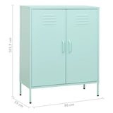 Storage Cabinet Mint Steel Medium Storage Cabinet Rectangular 336167