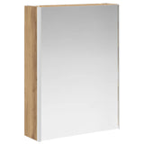 Bathroom Mirror Cabinet Artisian Oak 53.5 x 15.5 x 70 cm 889238