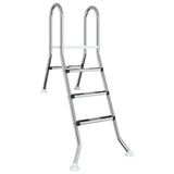 Partially in-Ground Pool Ladder 172 x 106 cm 3-Step 42032425