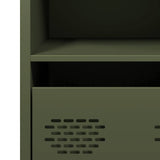 Sideboard Olive Green 68x39x73.5 cm Cold-rolled Steel 851362
