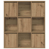 Bookcase Artisan Oak 89x24x101.5 cm Engineered Wood 860408