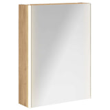 Bathroom Mirror Cabinet Artisian Oak 53.5 x 15.5 x 70 cm 889238