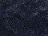 Shaggy Rug High Pile NAVARRA Navy 200x200 cm Polyester 4102883