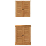 Bathroom Furniture Set VIGO 2 pcs Brown and Honey Brown 3328539