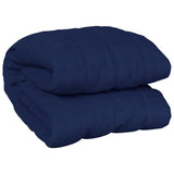Weighted Blanket Blue 140x200 cm Single 6 kg Fabric 3154797