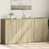 Sideboards 2 pcs Sonoma Oak 79x38x80 cm Engineered Wood 3276604