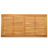 Table Top Oil Natural 110 x 55 x 2 cm Solid Acacia Wood 4108096