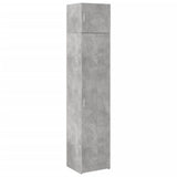Slim Storage Cabinet Concrete Grey 45x42.5x225 cm Engineered Wood 3281290