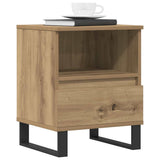 Bedside Cabinets 2 pcs Artisan Oak 40x35x50 cm Engineered Wood 857379