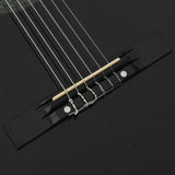 12 Piece Classical Guitar Beginner Set Black 4/4 39 70111