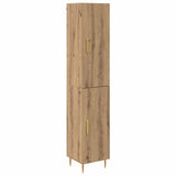 Highboard 2 pcs Artisan Oak Engineered Wood 3415918