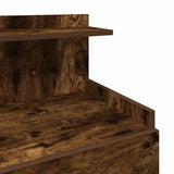 Bedside Cabinets 2 pcs with 2 Drawers Smoked Oak 40x36.5x62 cm 858641