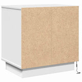Bedside Cabinet 2 pcs White 50 x 34.5 x 50 cm Engineered wood 869579