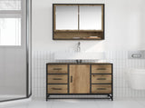 Bathroom Cabinet Artisan Oak 80 x 33 x 60 cm Engineered Wood 883632