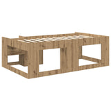 Kids'Bed Frame with Storage Artisan Oak 98.5 x 200 cm 3422618