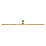 Rain Shower Head Stainless Steel 50 cm Round Gold 147707