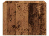 Planter Box Old Wood 40x40x40 cm Engineered Wood 857027