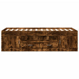 Daybed Smoked Oak Engineered wood Small Single Daybed 3280262