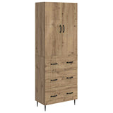 Cabinet Set 2 pcs Artisan Oak 66 x 34.5 x 90 cm Engineered Wood 3416645