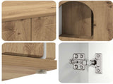 Cat House Artisian Oak 85 x 55 x 50.5 cm Engineered Wood 8000733