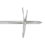 ZNTS Earth Anchors 10 pcs 10x60 cm Galvanised Metal 145503