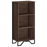 Bookcase Brown Oak 50x31x106 cm Engineered Wood 848608