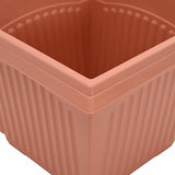 Plant Pots 24 pcs Brick Red Plastic 3403306