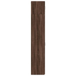 Slim Storage Cabinet Brown Oak 45x42.5x225 cm Engineered Wood 3281293