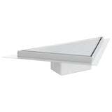2 in 1 Triangle Shower Drain Silver 32 x 32 x 7.5 cm 42015936
