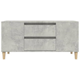 TV Cabinet Concrete Grey 102x44.5x50 cm Engineered Wood 819600
