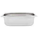 Gastronorm Containers 4 pcs GN 1/2 100 mm Stainless Steel 50888