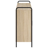 Sideboard Sonoma Oak 135 x 33 x 81 cm Engineered Wood 3434078