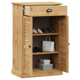 Shoe Cabinet VIGO 60x35x96 cm Solid Wood Pine 353166