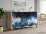 Sideboard RAALTE Sonoma 102 x 33 x 75 cm Engineered Wood 8006952