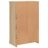 Sideboard with LED Lights Sonoma Oak 60.5x37x100 cm 836709