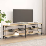 TV Cabinet Sonoma Oak 160x30x50 cm Engineered Wood 826750