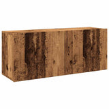 TV Cabinet Wall-mounted Old Wood 100x30x41 cm 857670