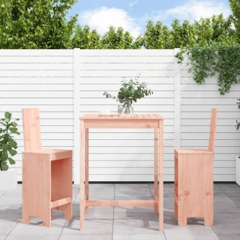 3 Piece Garden Bar Set Solid Wood Douglas 3157768