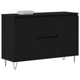 Sideboard Black Oak 101.5 x 35 x 70 cm Engineered Wood 862934