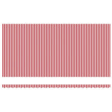 Retractable Awning Red and White 600 x 350 cm 3331718