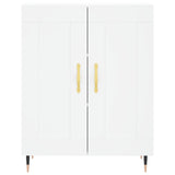 Highboard White 69.5x34x180 cm Engineered Wood 3198321