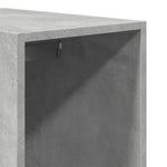 Wardrobe Concrete Grey 30x50x200 cm Engineered Wood 3307741