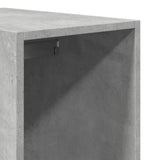 Wardrobe Concrete Grey 30x50x200 cm Engineered Wood 3307741