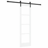 Sliding Door ORKDAL White and Black 61 x 198.5 cm 3331818