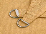 Sunshade Sail 160 g/m Rectangular Sand 2.5x5 m HDPE 4002038
