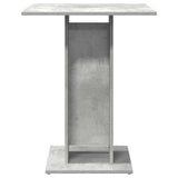 Bistro Table Concrete grey Engineered Wood Medium Durable 802106
