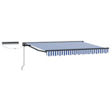 Electric Retractable Awning 2.5 x 2 m Polyester with PU coating 3421921