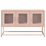 ZNTS TV Cabinet Pink 100.5x39x60.5 cm Cold-rolled Steel 853339